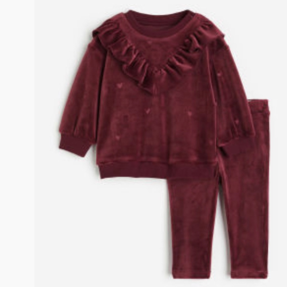 2-piece Velour Set